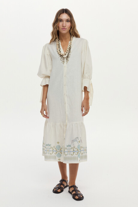 Vestido Alina Crudo