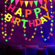 Guirnalda Feliz Cumpleaños Flúo Guirnalda Feliz Cumpleaños Flúo