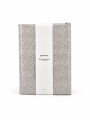 MANTEL ESTAMPADO LINEAS GRIS