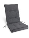Almohadón jardín silla reclinable REBSENGE gris Almohadón jardín silla reclinable REBSENGE gris