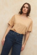 REMERA JODIE Beige