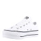 Championes Unisex Converse - All Star Plataforma Chuck Taylor Lift Blanco - Negro