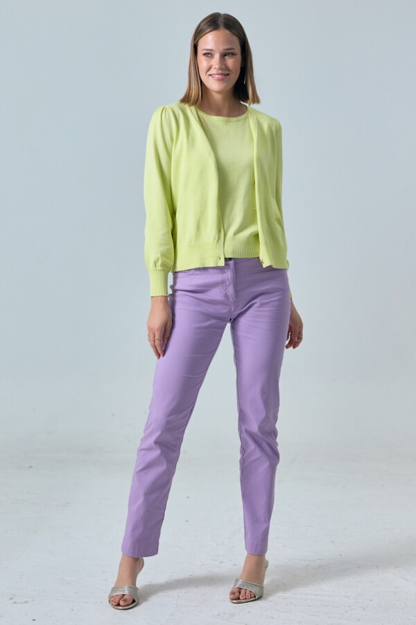 Pantalon Colors LAVANDA