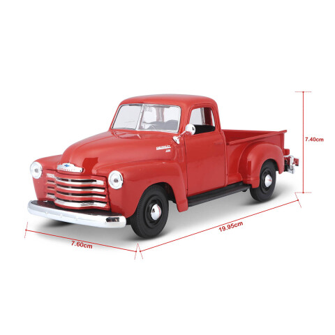 Auto de Colección Maisto 1950 Chevrolet 3100 Pickup Escala 1:24 U