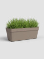JARDINERA CAPRI CON PLATO TAUPE