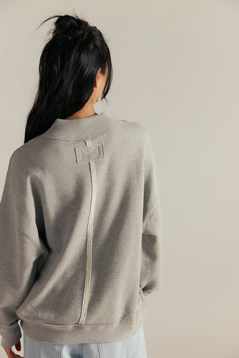 SWEATER PULLOVER Gris