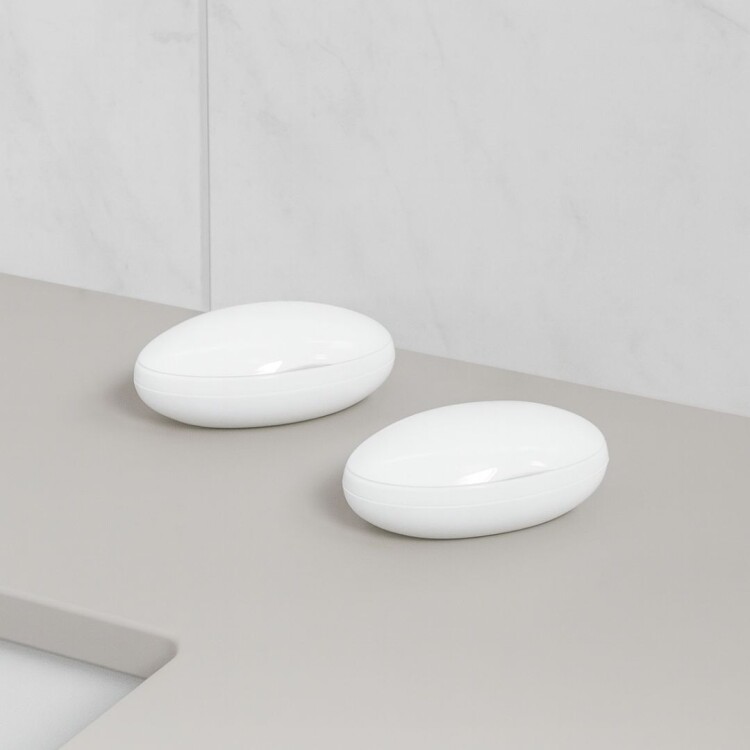 PACK JABONERA DE BAÑO OVAL X 2 UNIDADES PACK JABONERA DE BAÑO OVAL X 2 UNIDADES