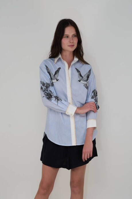 Camisa Mystic Light Blue Camisa Mystic Light Blue