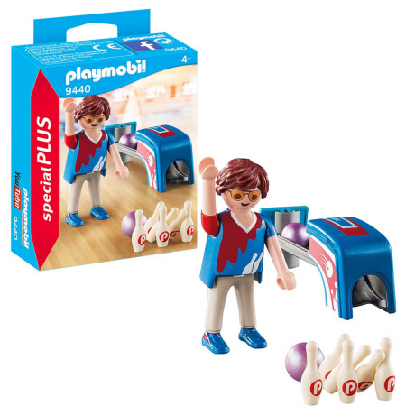 Playmobil Special Plus Figuras 7.5cm Con Accesorios Jugador de Bolos