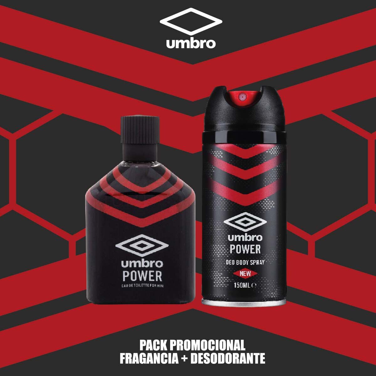 UMBRO EAU DE TOILETTE POWER 100 +DEO 