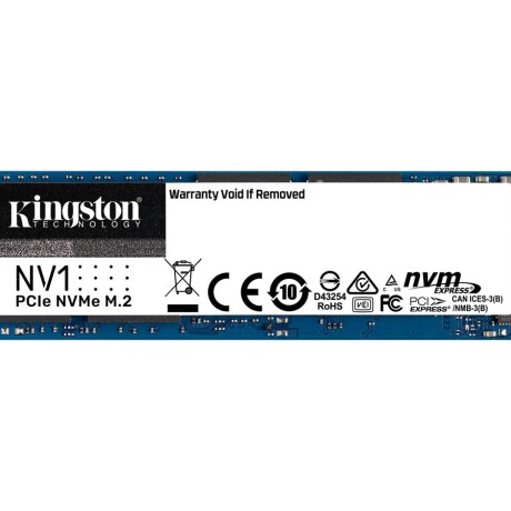 Disco Duro Sólido Kingston 250GB NV1 Nvme Pcie Ssd 001