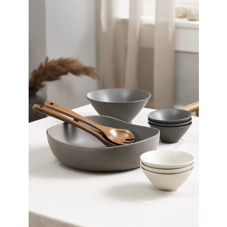 Cubiertos Ensalada Krestian L30Cm Madera