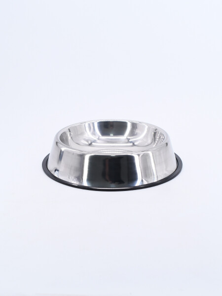PLATO MEDIANO DE ALUMINIO PLATEADO