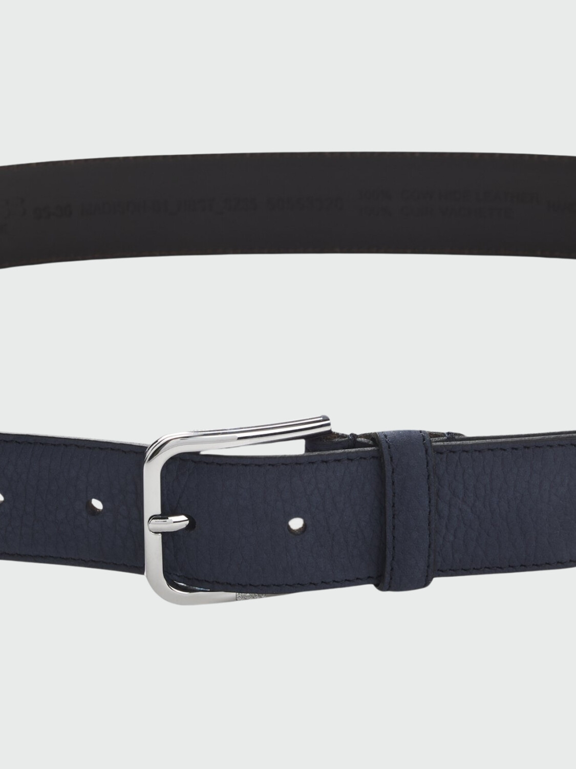 BOSS - Cinturón Madison Azul navy