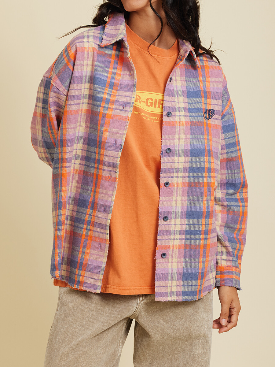 CAMISA SARAY RUSTY - Naranja 