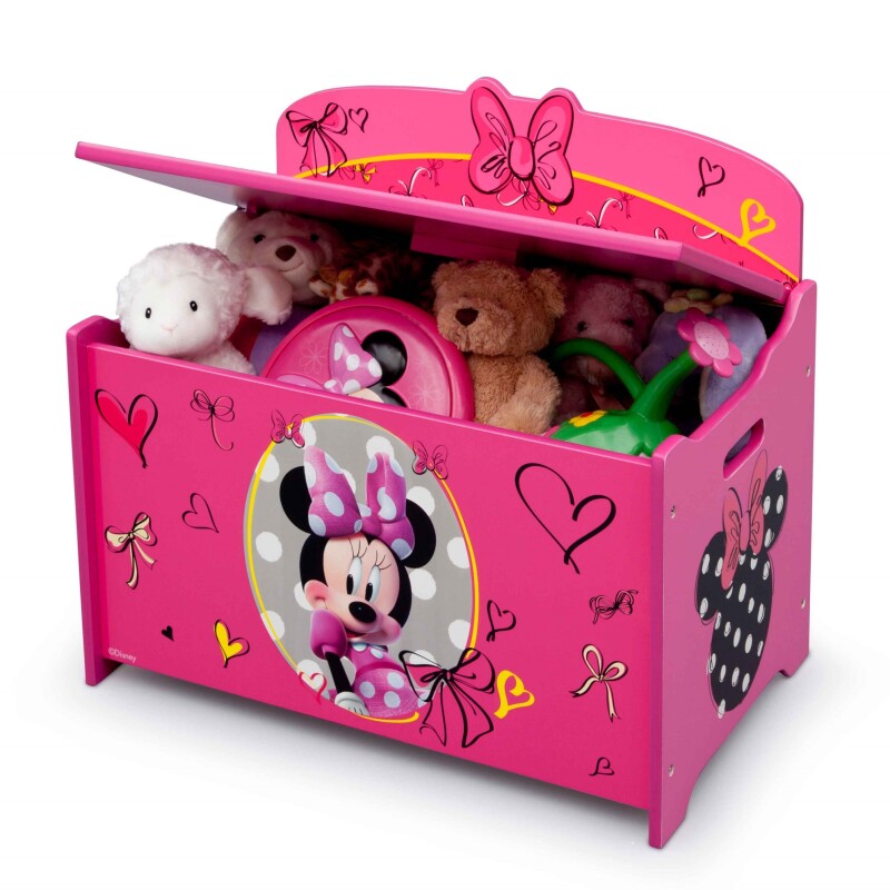 Baúl para juguetes Minnie Mouse Disney Deluxe Baúl para juguetes Minnie Mouse Disney Deluxe