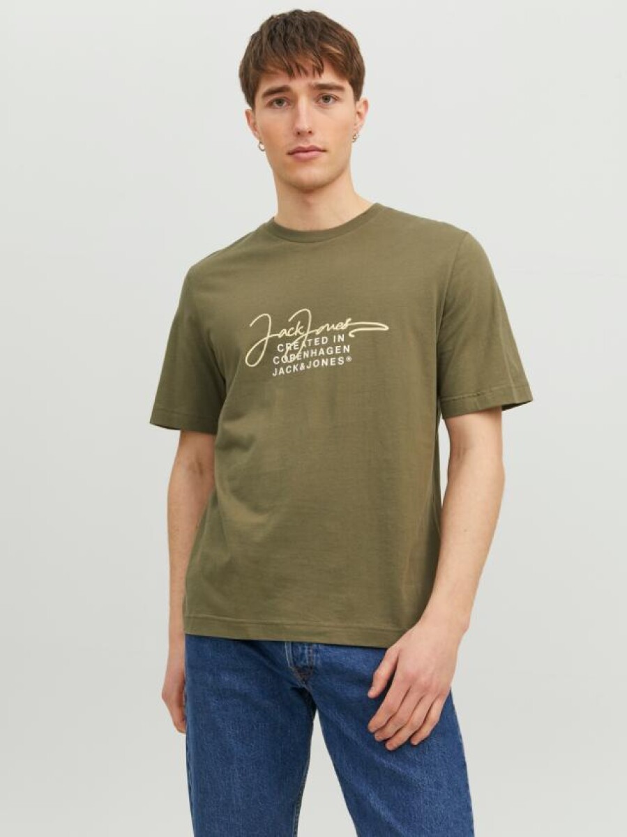 Camiseta Splash Branding - Dusty Olive 