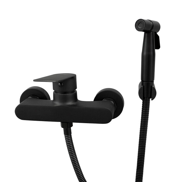 MONOCOMANDO DE DUCHA HIGIENICA NEGRO C/GATILLO WICO Monocomando De Ducha Higienica Negro C/gatillo Wico