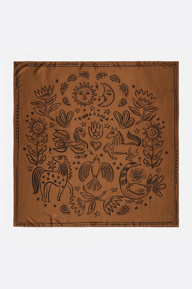PAÑUELO Marron