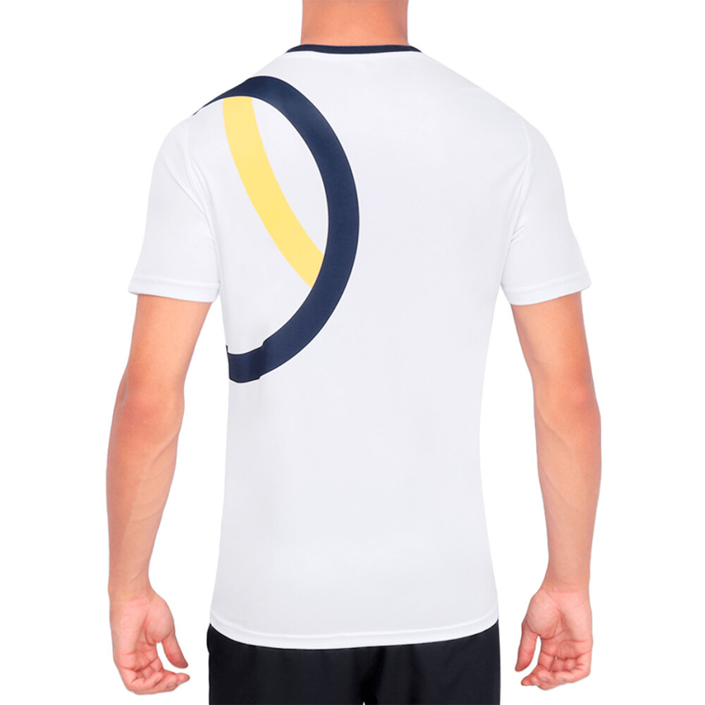 Fila remera manga corta f-box print blanco/estampado Hombre Blanco-Marino