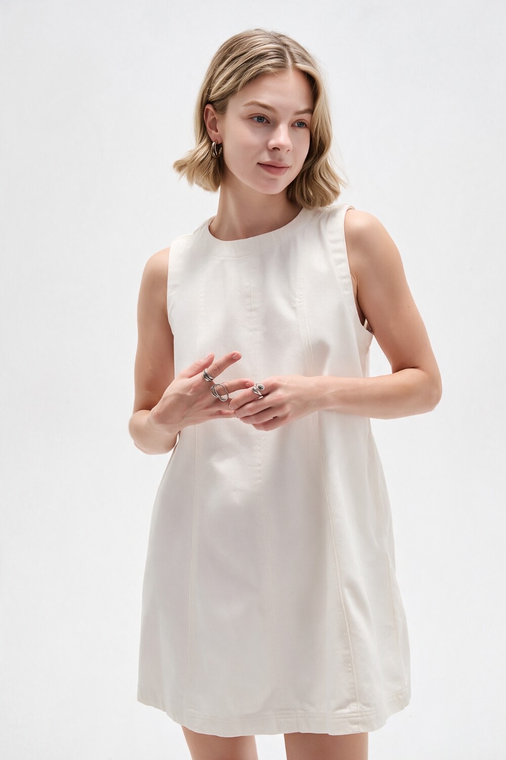 Vestido Aurei Marfil / Off White