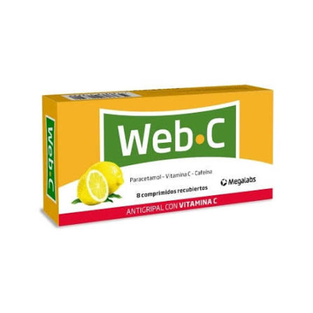 Web C 8 Comprimidos – Suplemento Vitamina C 
