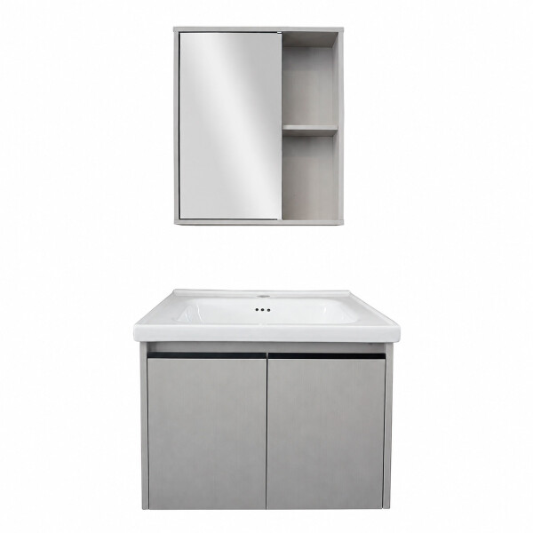 CONJUNTO DE BAÑO HABITARE MODELO 308-60 / MUEBLE+ BACHA + ESPEJO Conjunto De Baño Habitare Modelo 308-60 / Mueble+ Bacha + Espejo