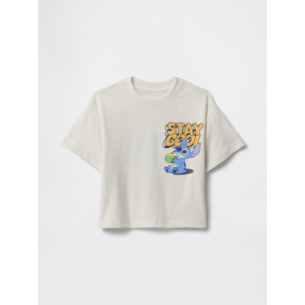 DIS STITCH SS GRAPHIC - NEW OFF WHITE 