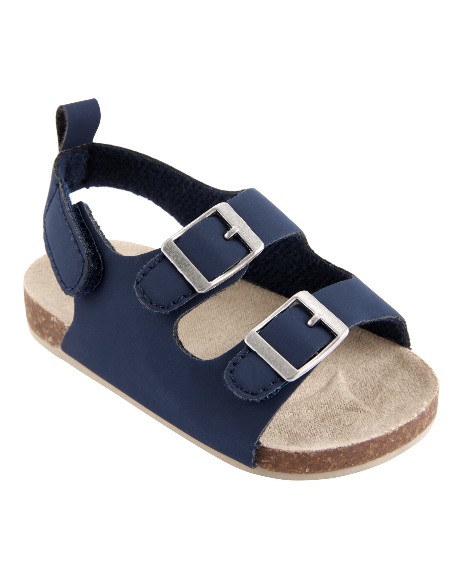 Sandalias de bebé, con velcro, azules Sin color