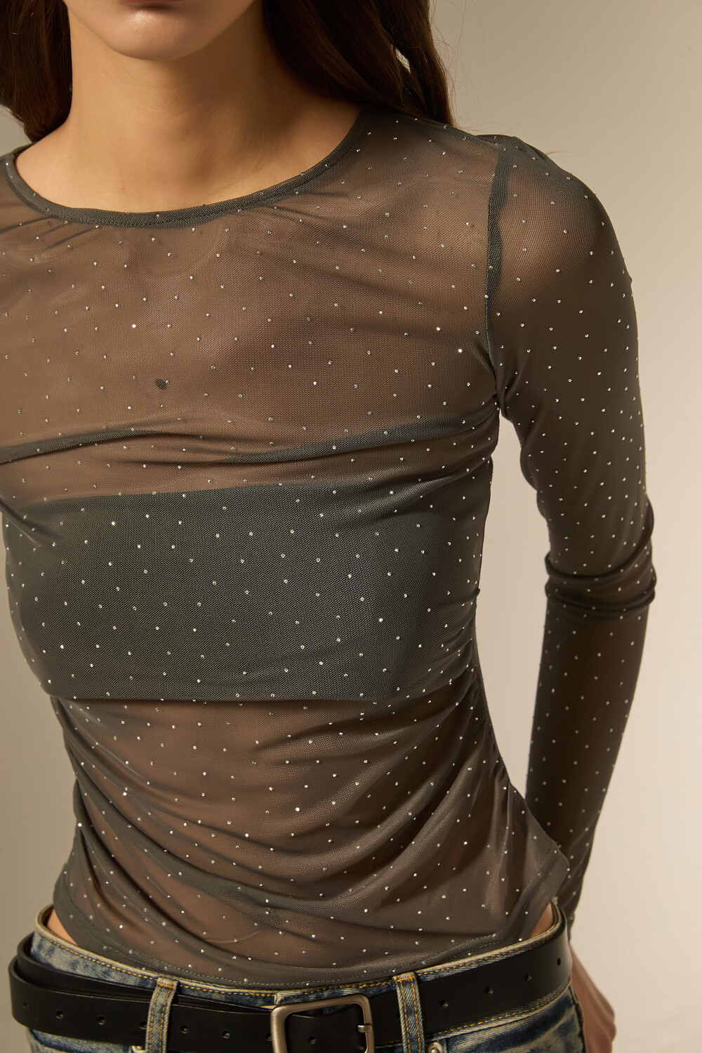 Tops Baian Gris Medio