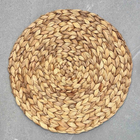 Individual De Mesa Yute / Fibra Natural Ø 38cm Individual De Mesa Yute / Fibra Natural Ø 38cm
