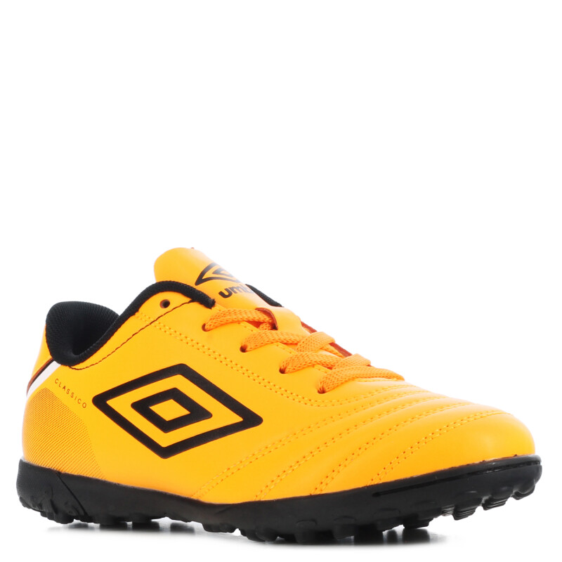Championes de Niño Umbro Calzado Clasico TF Jr. Anaranjado - Negro