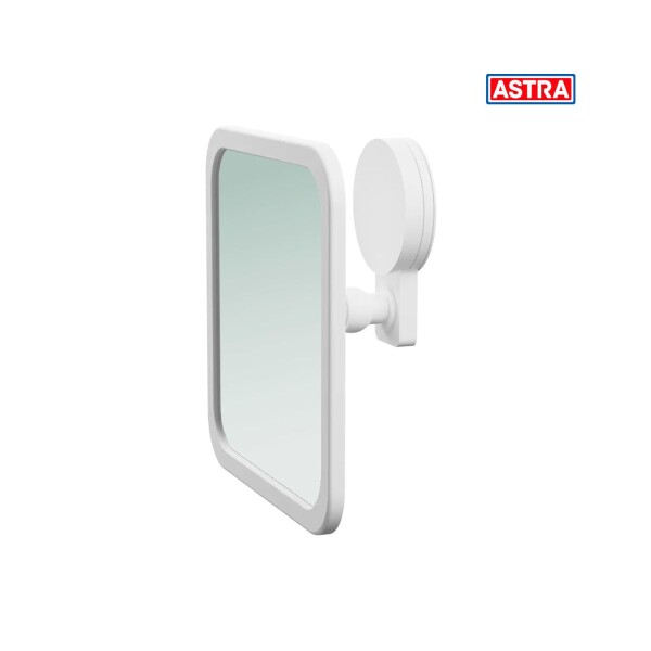 ESPEJO DE BAÑO AUTOADHESIVO BLANCO ASTRA Espejo De Baño Autoadhesivo Blanco Astra