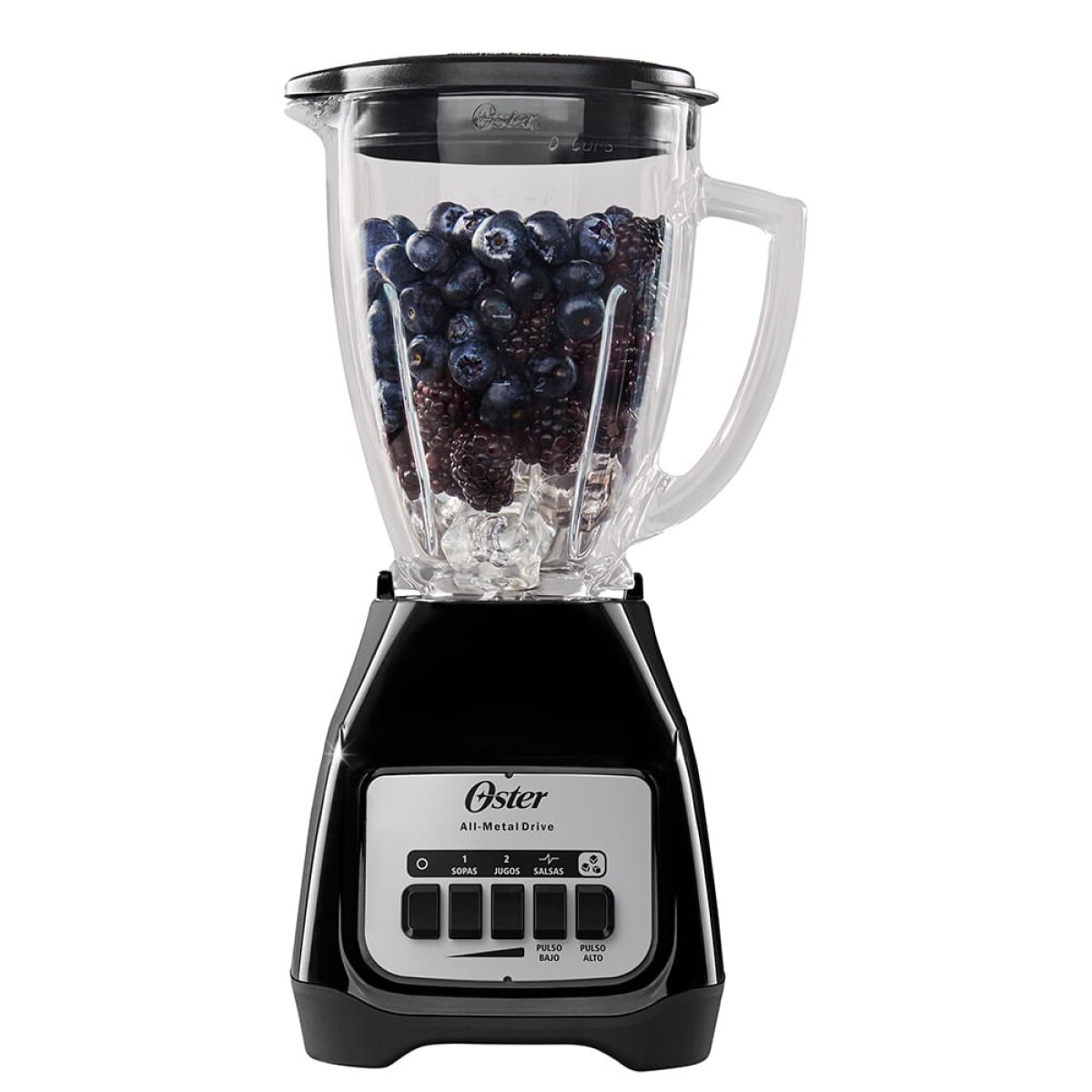 Licuadora Oster 1.5 litros Jarra de Vidrio - Negro 