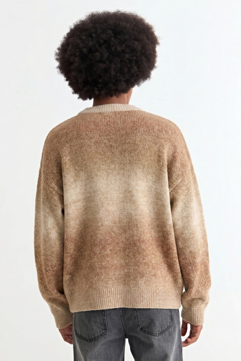 Sweater degradé TOSTADO