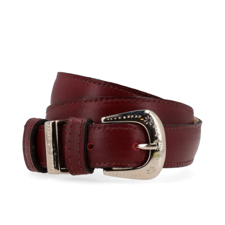 ACCESORIOS VENET - CUERO NATO BORDO
