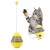 Juguete Gato Dispensador Comida Interactivo Mascota Alimento Color Variante Amarillo