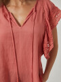 Blusa Edinton Rosa Oscuro