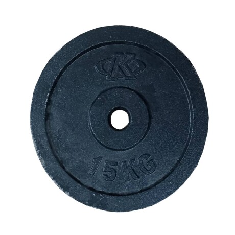 Disco 15kgs importado metal S/C