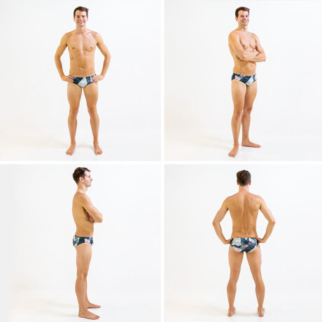 Slip Natación Hombre Finis Splice Brief 38 001