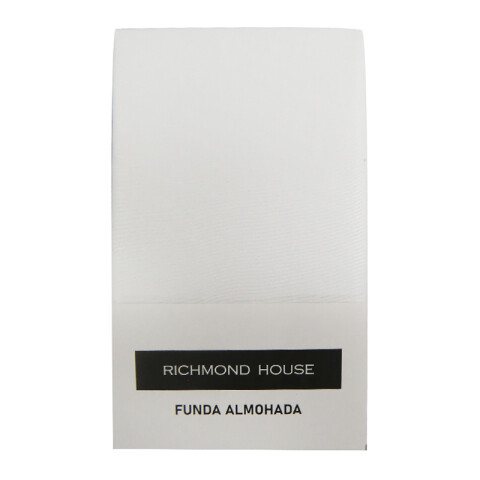 Funda Almohada Microfibra Richmond House BLANCO