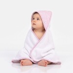 Toalla con Capucha 80x80 Bosque Rosa
