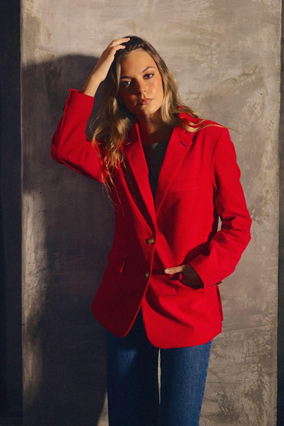 Blazer Titanic Rojo