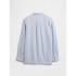 V-LS LINEN SHIRT BLUE WHITE STRIPE