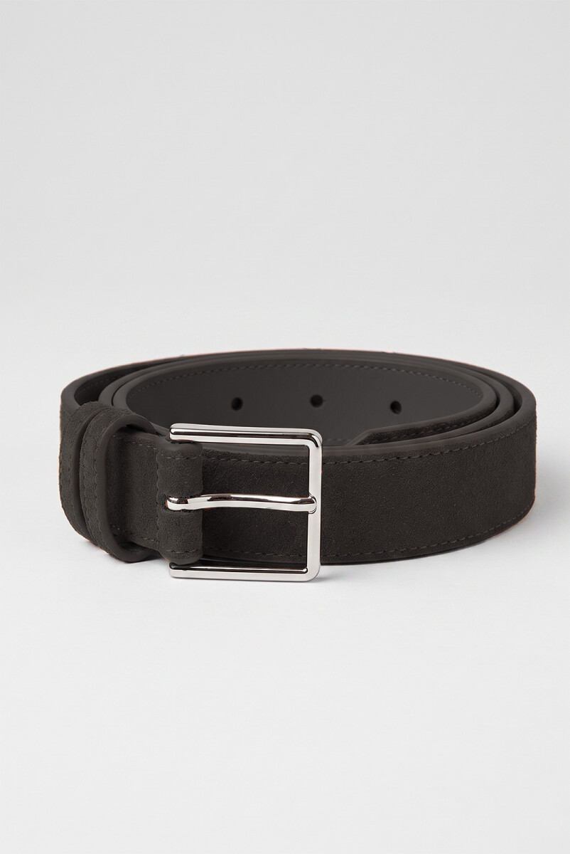CINTO GAMUZA 28 - NEGRO 