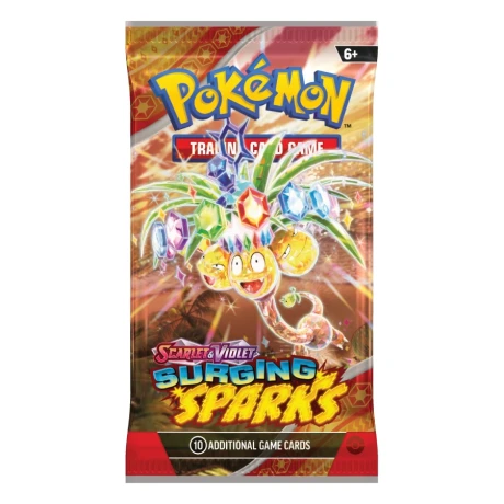 Pokémon TCG: Scarlet & Violet - Surging Sparks - Booster [Inglés] Pokémon TCG: Scarlet & Violet - Surging Sparks - Booster [Inglés]