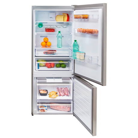 Heladera James RJ-55 inox. combi Heladera James RJ-55 inox. combi