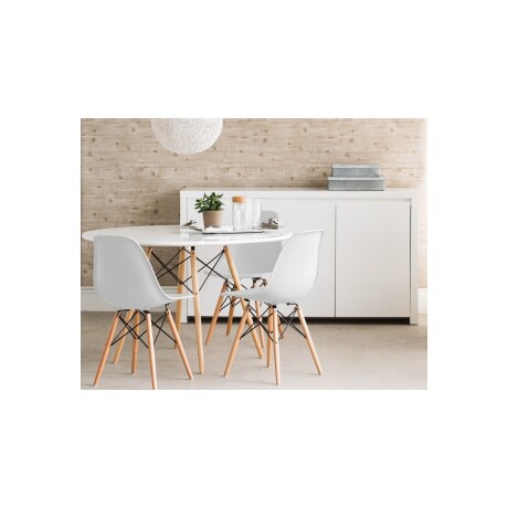 Mesa Eames Circular en Madera 120cm Mesa Eames Circular en Madera 120cm