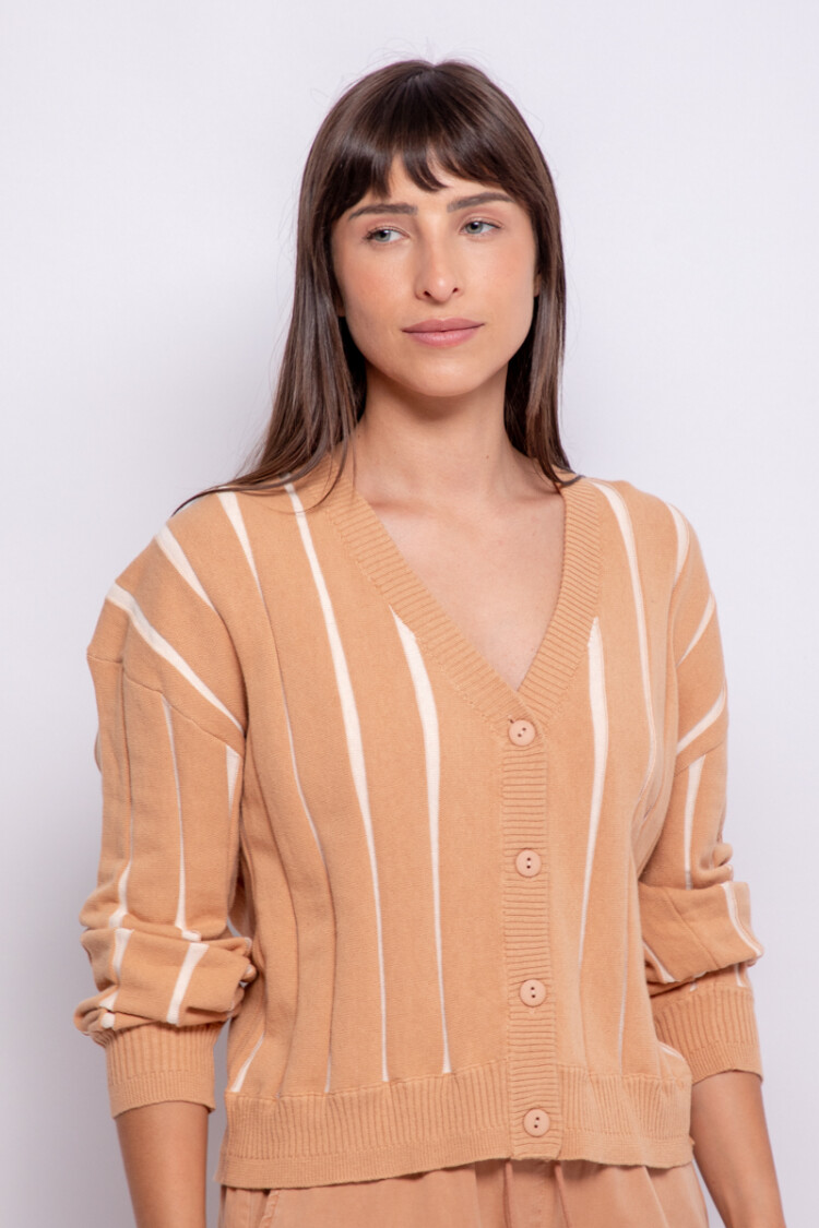 CARDIGAN ODINA Tostado