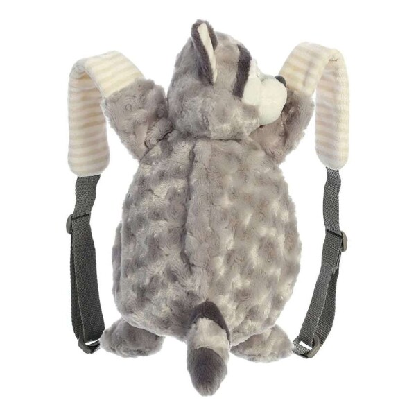 Mochila De Peluche Mapache Piggyback Pals Aurora Suave Niños Mochila De Peluche Mapache Piggyback Pals Aurora Suave Niños